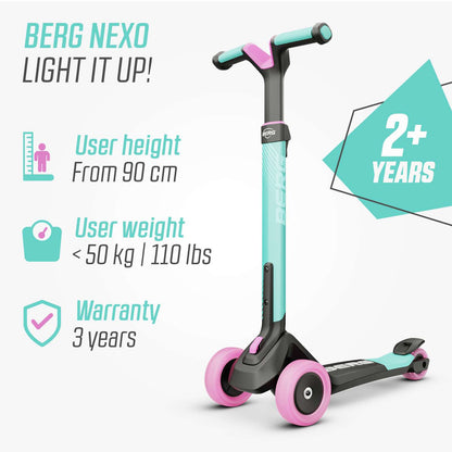 BERG Nexo Foldable Mint Løbehjul