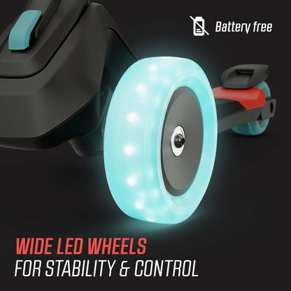 BERG Nexo Foldable Lights LED-deck Red Løbehjul