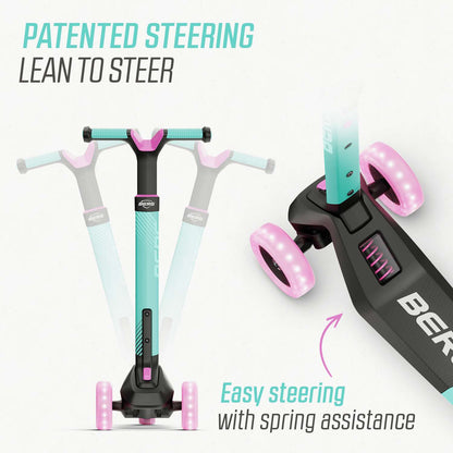BERG Nexo Foldable Lights Mint Løbehjul