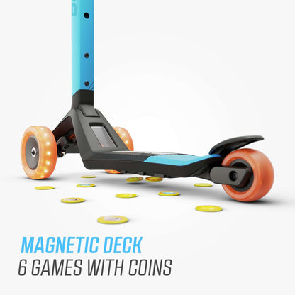 BERG Nexo Foldable Lights Magnet-deck Blue Løbehjul