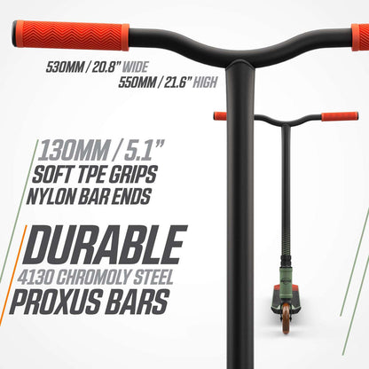 BERG Proxus X1 Green/Orange Løbehjul