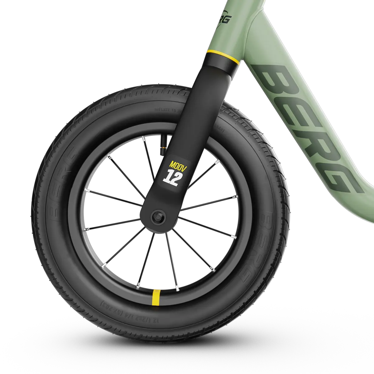 BERG MOOV 12 Green Løbecykel