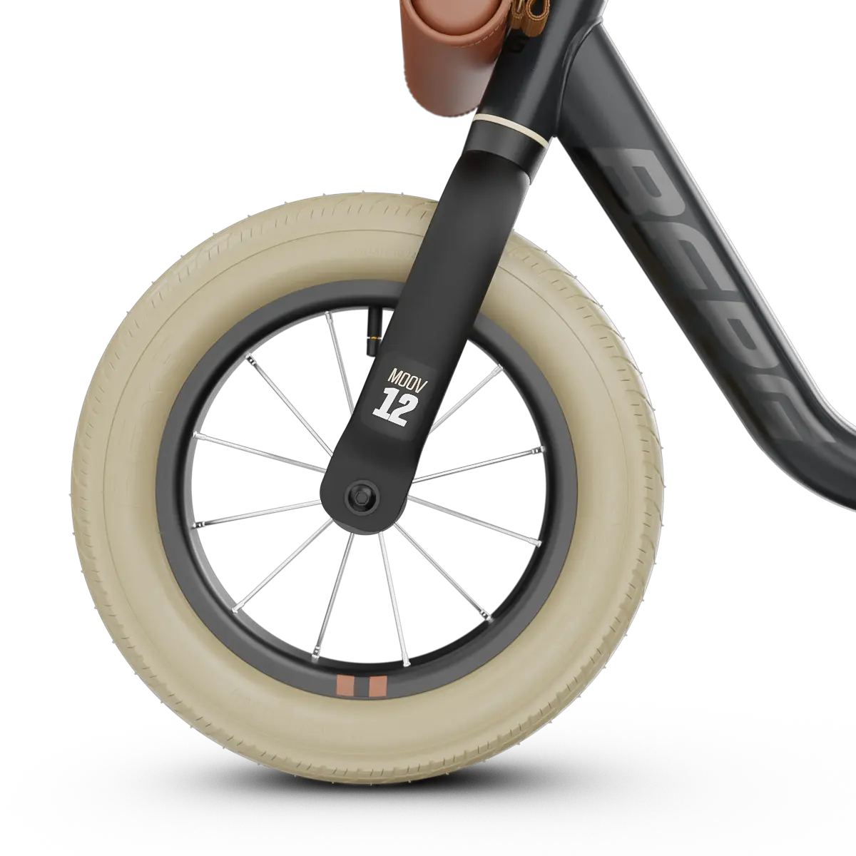 BERG MOOV 12 Retro Sort Løbecykel