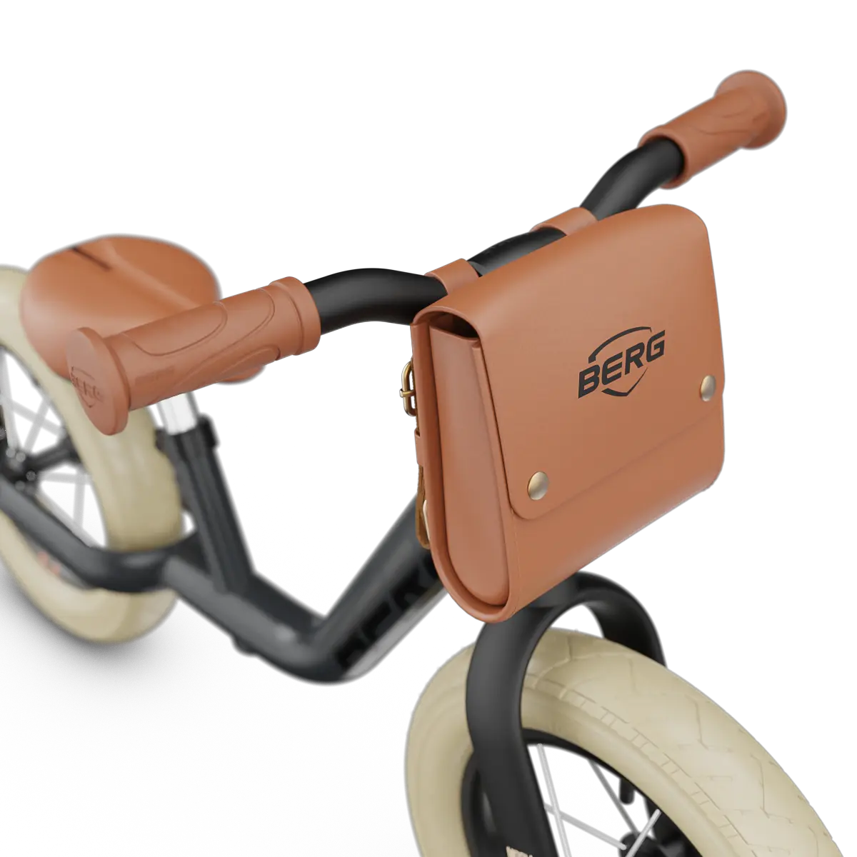 BERG MOOV 12 Retro Sort Løbecykel