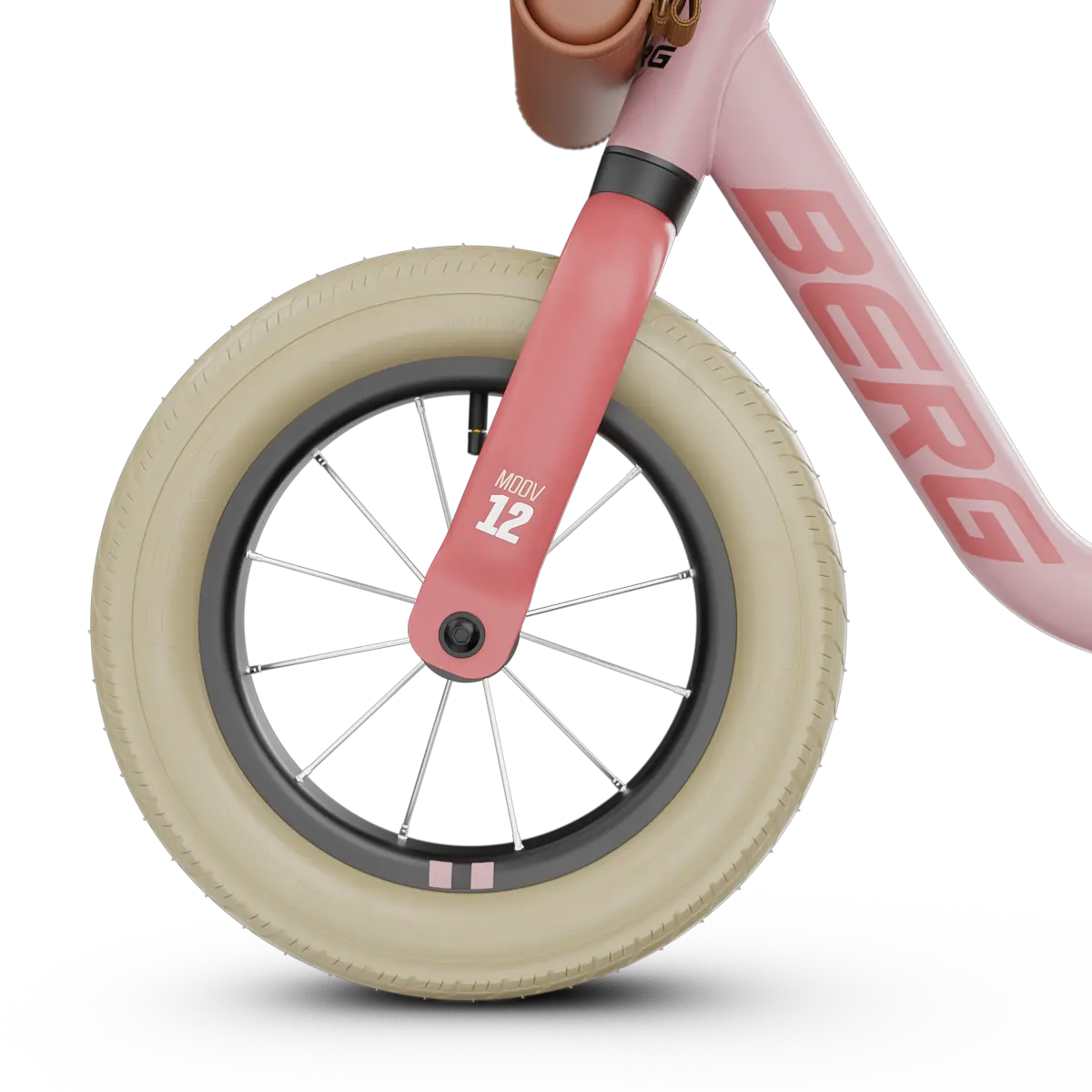 BERG MOOV 12 Retro Pink Løbecykel