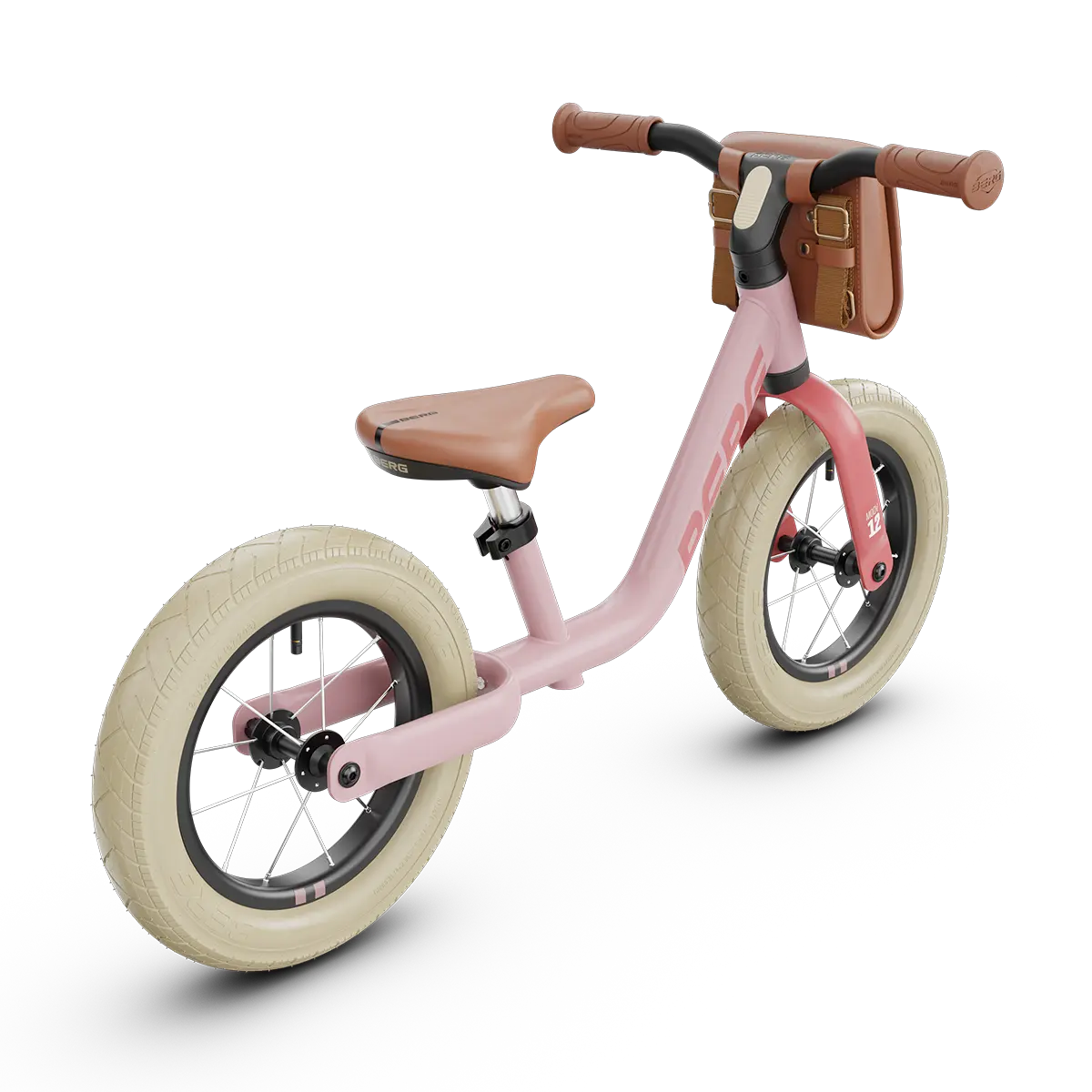 BERG MOOV 12 Retro Pink Løbecykel