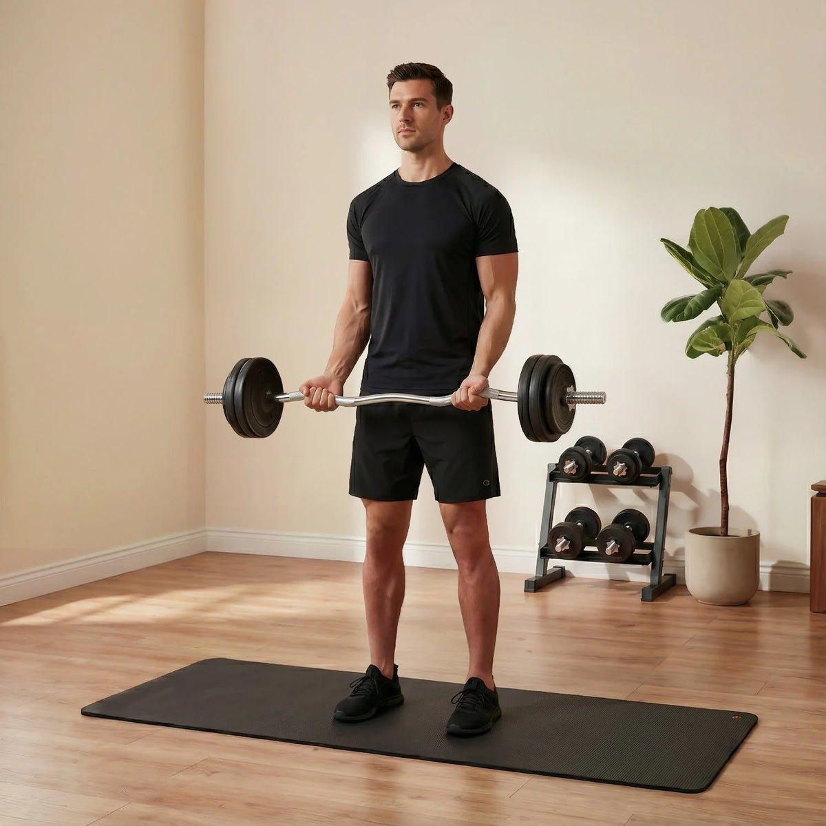VirtuFit Vinyl EZ-Curl - 20 kg