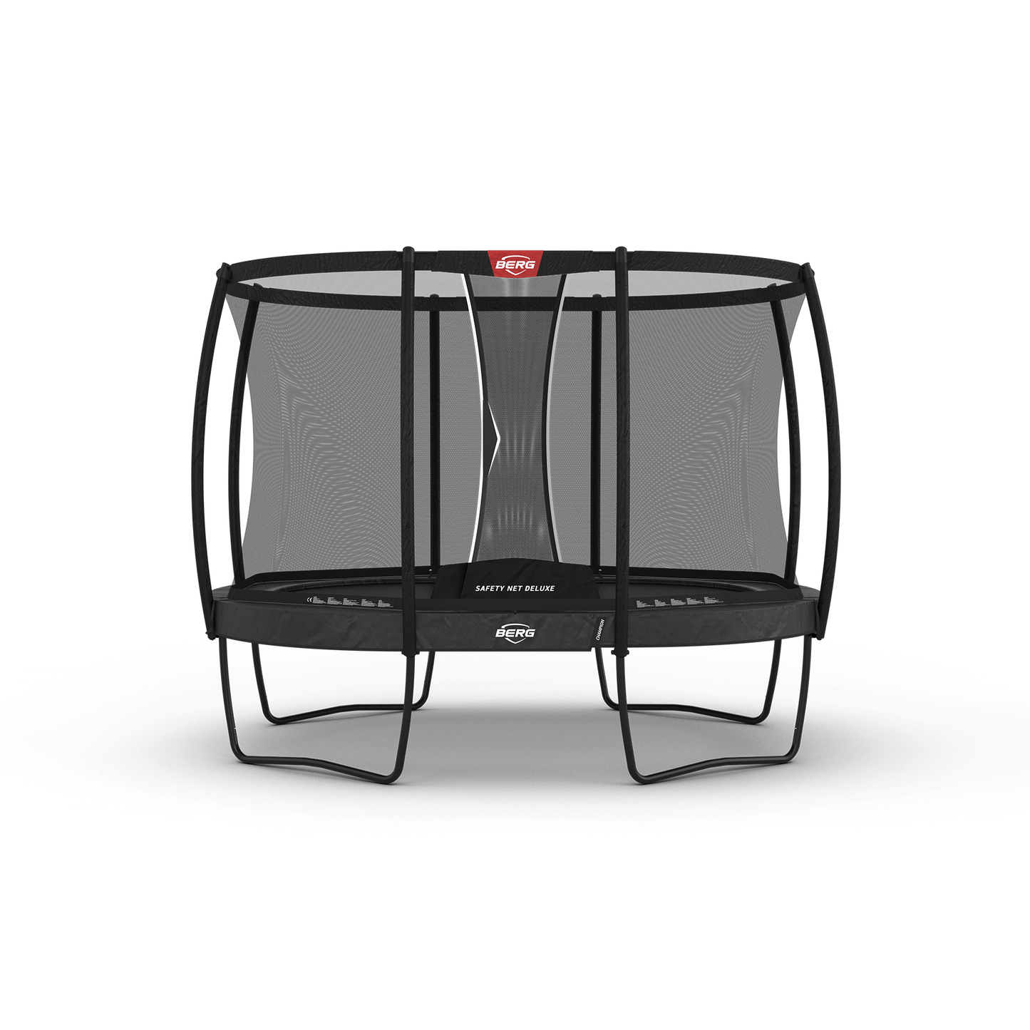 BERG Grand Champion Regular 350 Grå Trampolin + Safety Net Deluxe