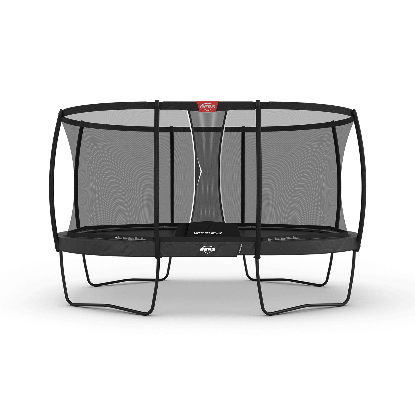 BERG Grand Champion Regular 470 Grå Trampolin + Safety Net Deluxe