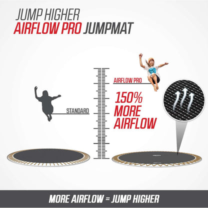 BERG Ultim Elite Regular 500 Grå Trampolin + Safety Net DLX XL