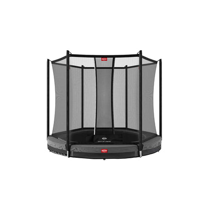 BERG Favorit InGround 330 Grå Trampolin + Safety Net Comfort