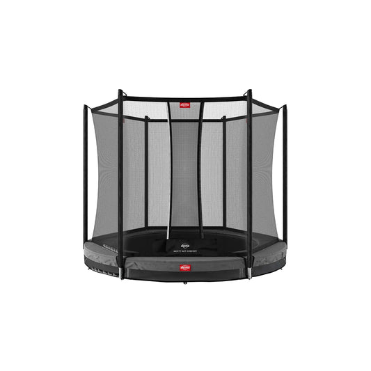 BERG Favorit InGround 330 Grå Trampolin + Safety Net Comfort