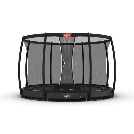 BERG Champion InGround 330 Grå Trampolin + Safety Net Deluxe