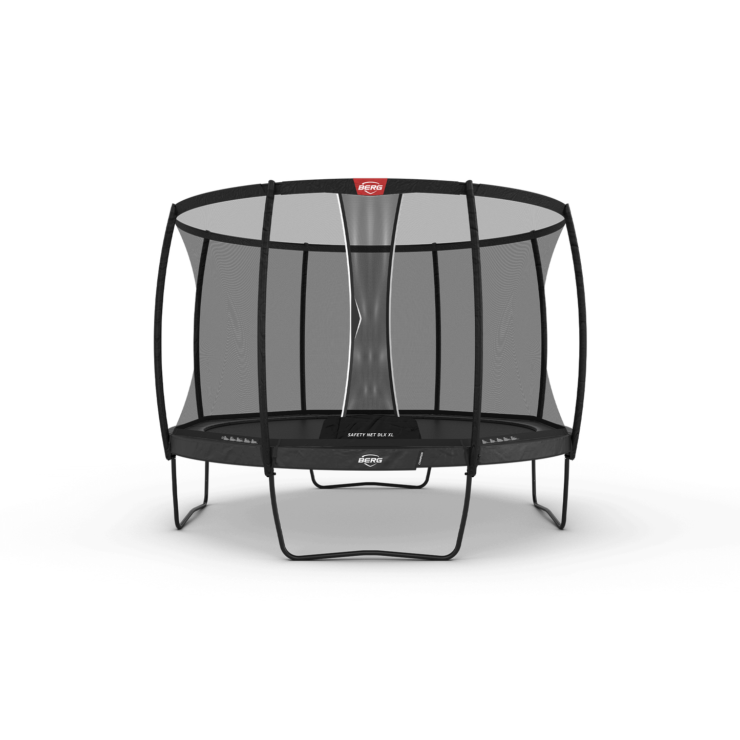 BERG Champion Regular 430 Grå Trampolin + Safety Net DLX XL