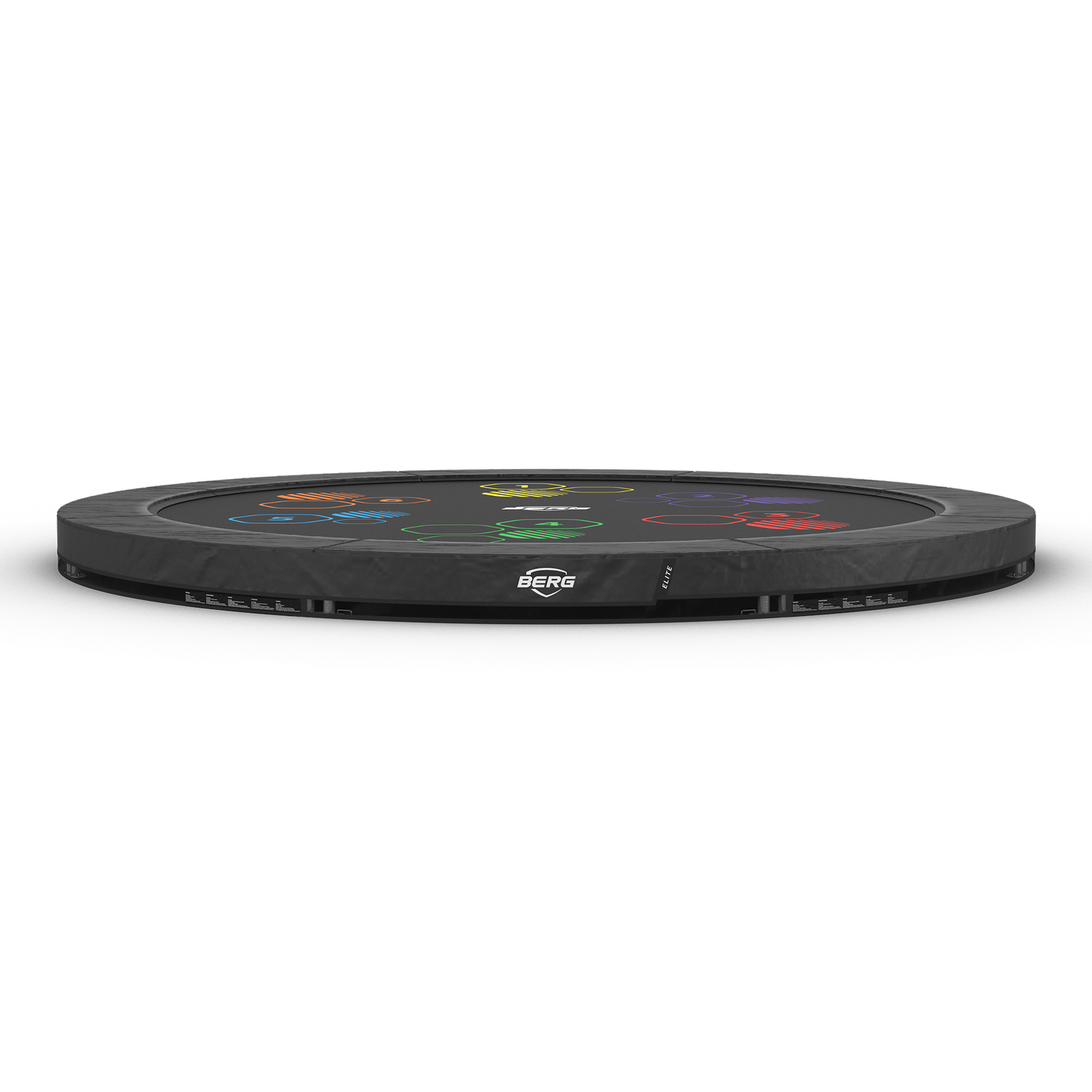 BERG SPORTS Elite InGround 430 Grå Levels Trampolin