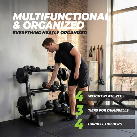 VirtuFit Multifunktionelt Opbevaringsstativ