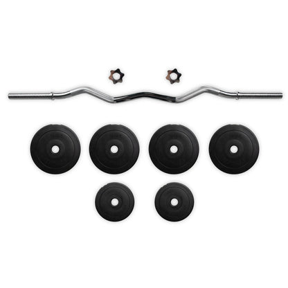 VirtuFit Vinyl EZ-Curl - 20 kg