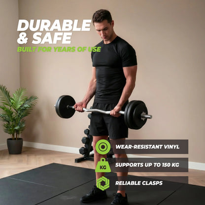 VirtuFit Vinyl EZ-Curl - 20 kg