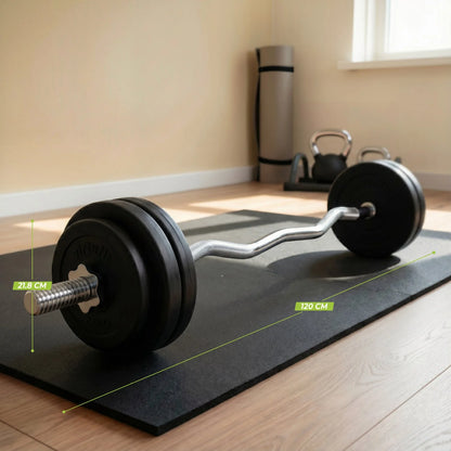 VirtuFit Vinyl EZ-Curl - 20 kg