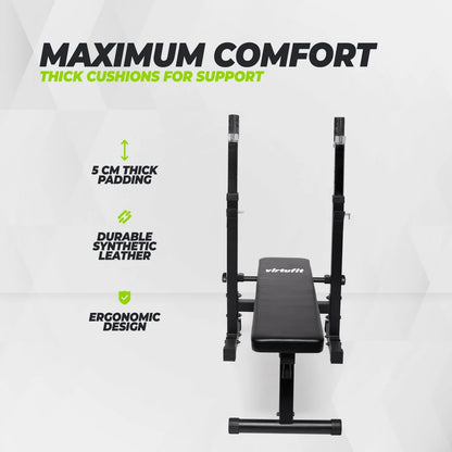 VirtuFit Justerbar Vægtbænk Compact