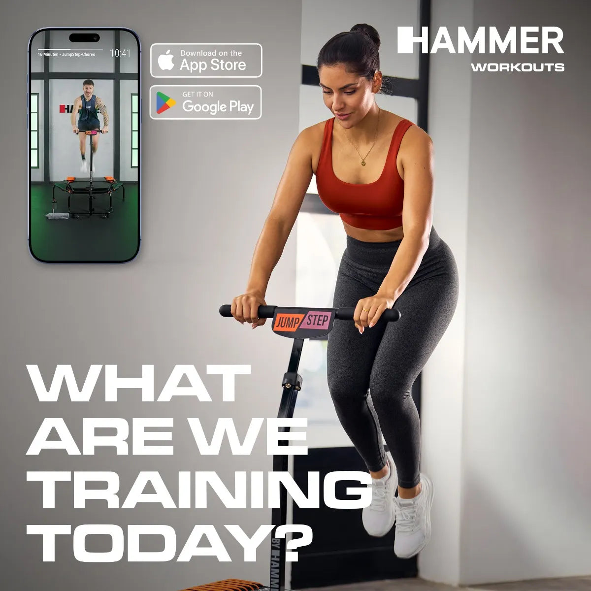 Hammer Trampoline Jump Step Professional Fitness Trampoline