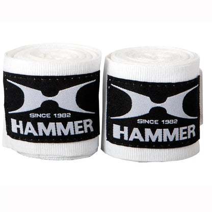 Hammer boksebandage 2,5 m Hvid