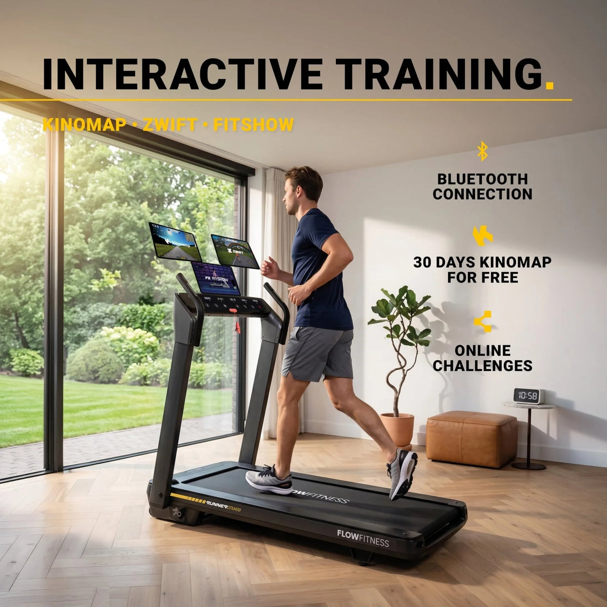 Flow Fitness DTM400i Løbebånd
