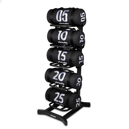VirtuFit Powerbag 5-25 kg med opbevaringsstativ