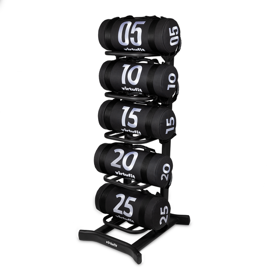 VirtuFit Powerbag 5-25 kg med opbevaringsstativ