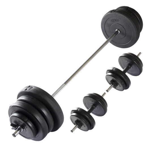 VirtuFit Vægtstangs- og Dumbbellsæt 60,5 kg