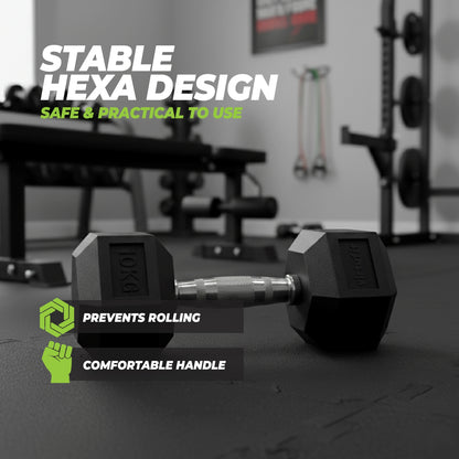VirtuFit Hex Håndvægt 27,5 kg