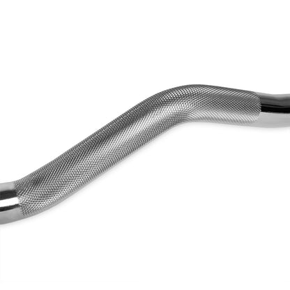 VirtuFit Olympic EZ Curl Bar 120 cm 50 mm