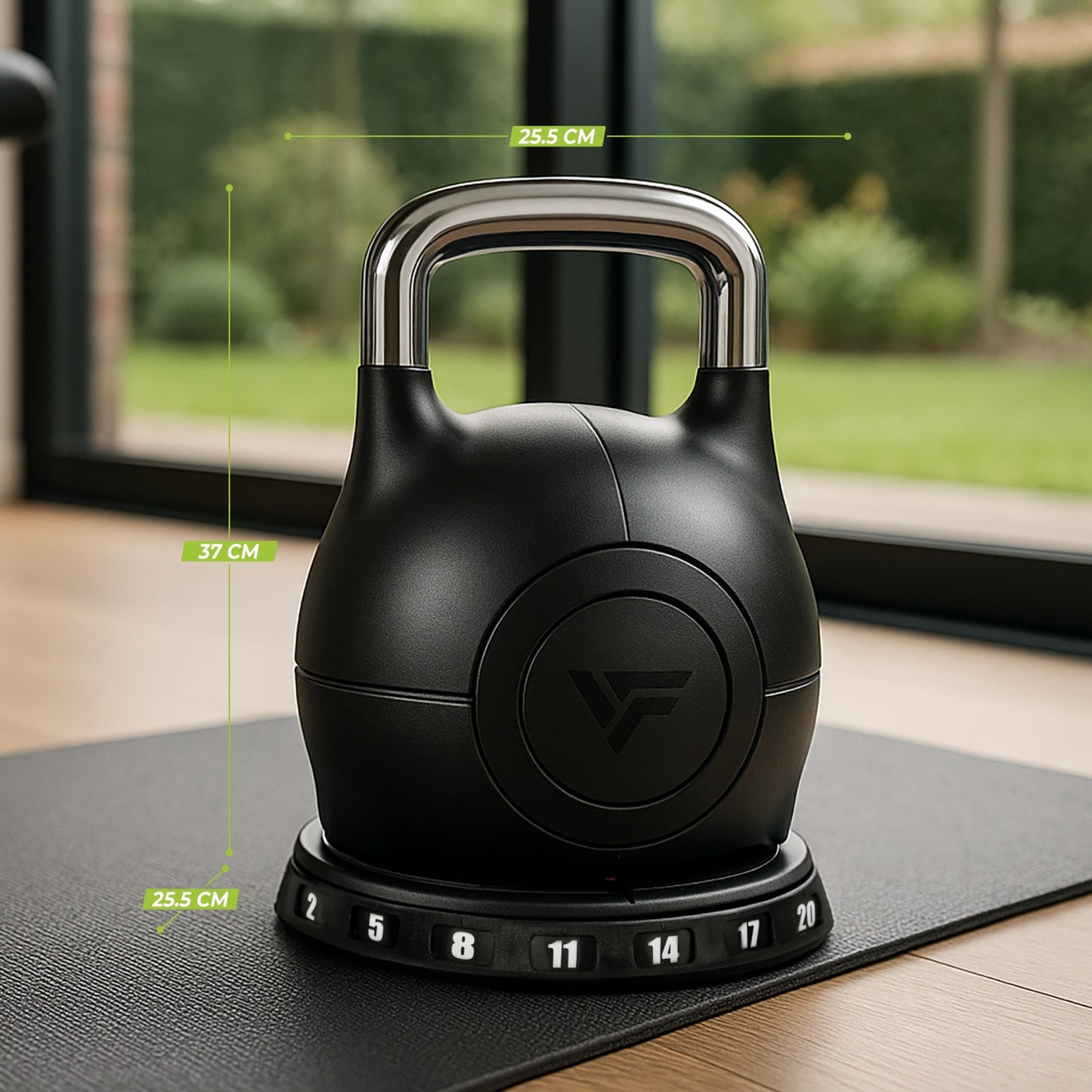VirtuFit Justerbar Kettlebell