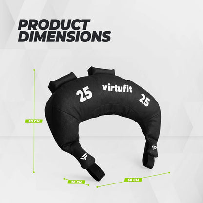 VirtuFit Bulgarian Bag - Fitness bag - 25 kg