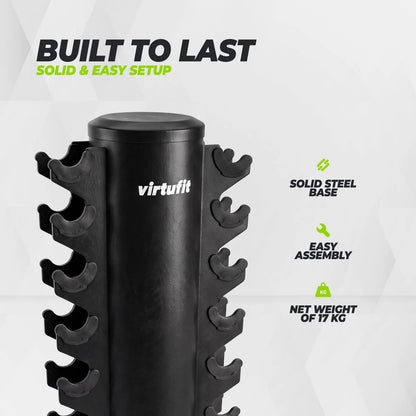 VirtuFit Dumbbell Tower – Håndvægtstativ