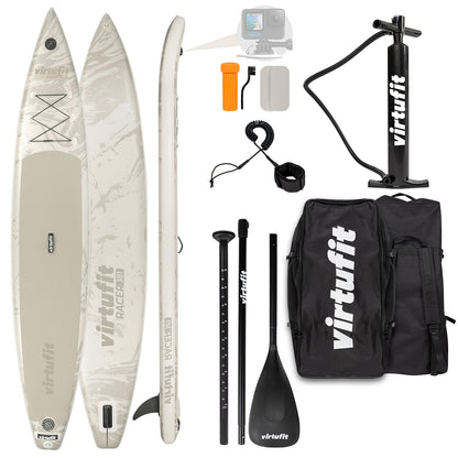 Virtufit SUP Board Racer 381 - Sand Beige