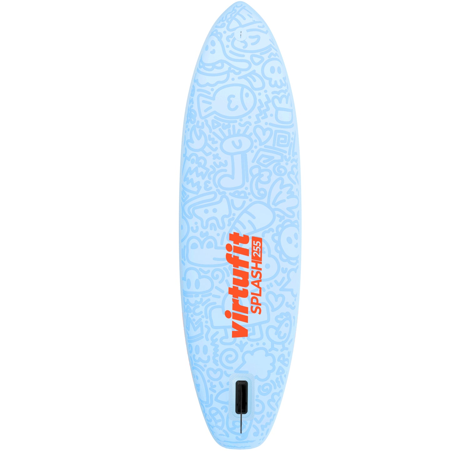 VirtuFit SUP Board Splash 255 - Doodle Blue
