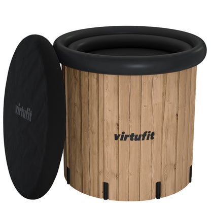 VirtuFit Isbad XXL - 375 liter (Wood Look)
