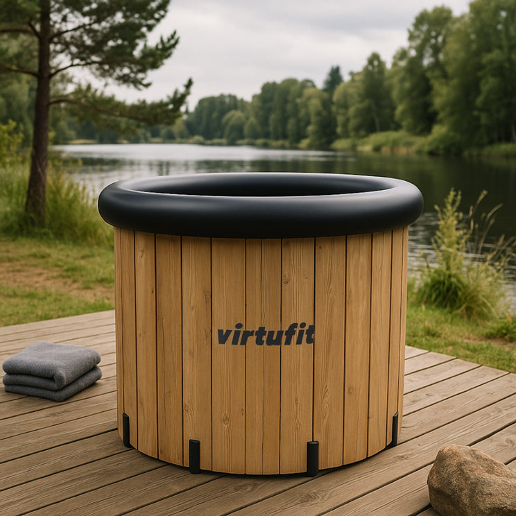VirtuFit Isbad XXL - 375 liter (Wood Look)