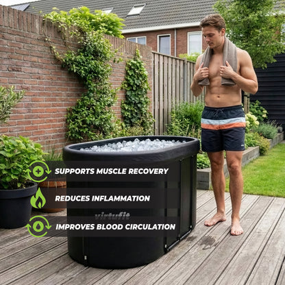 VirtuFit Oval Isbad - 500 liter