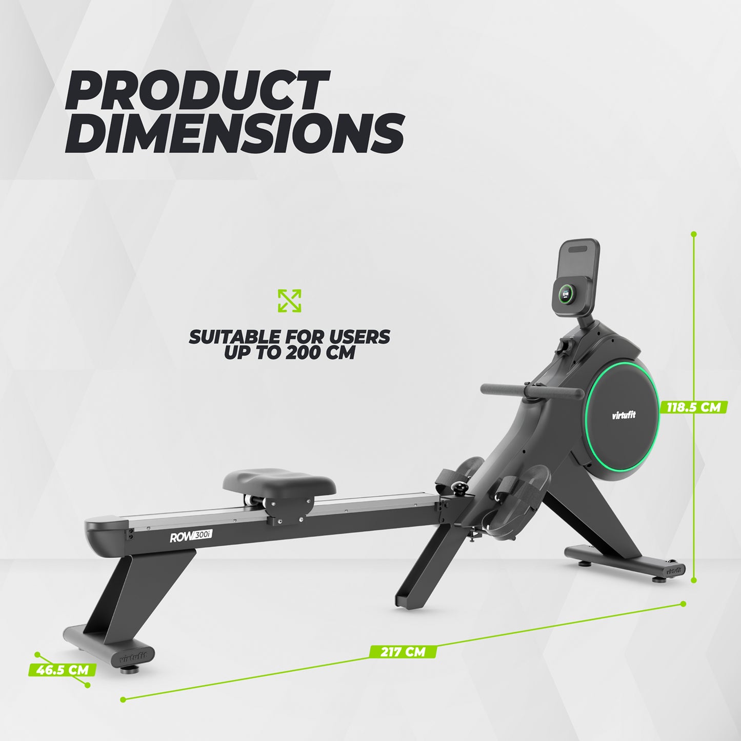 VirtuFit ROW300i Romaskine