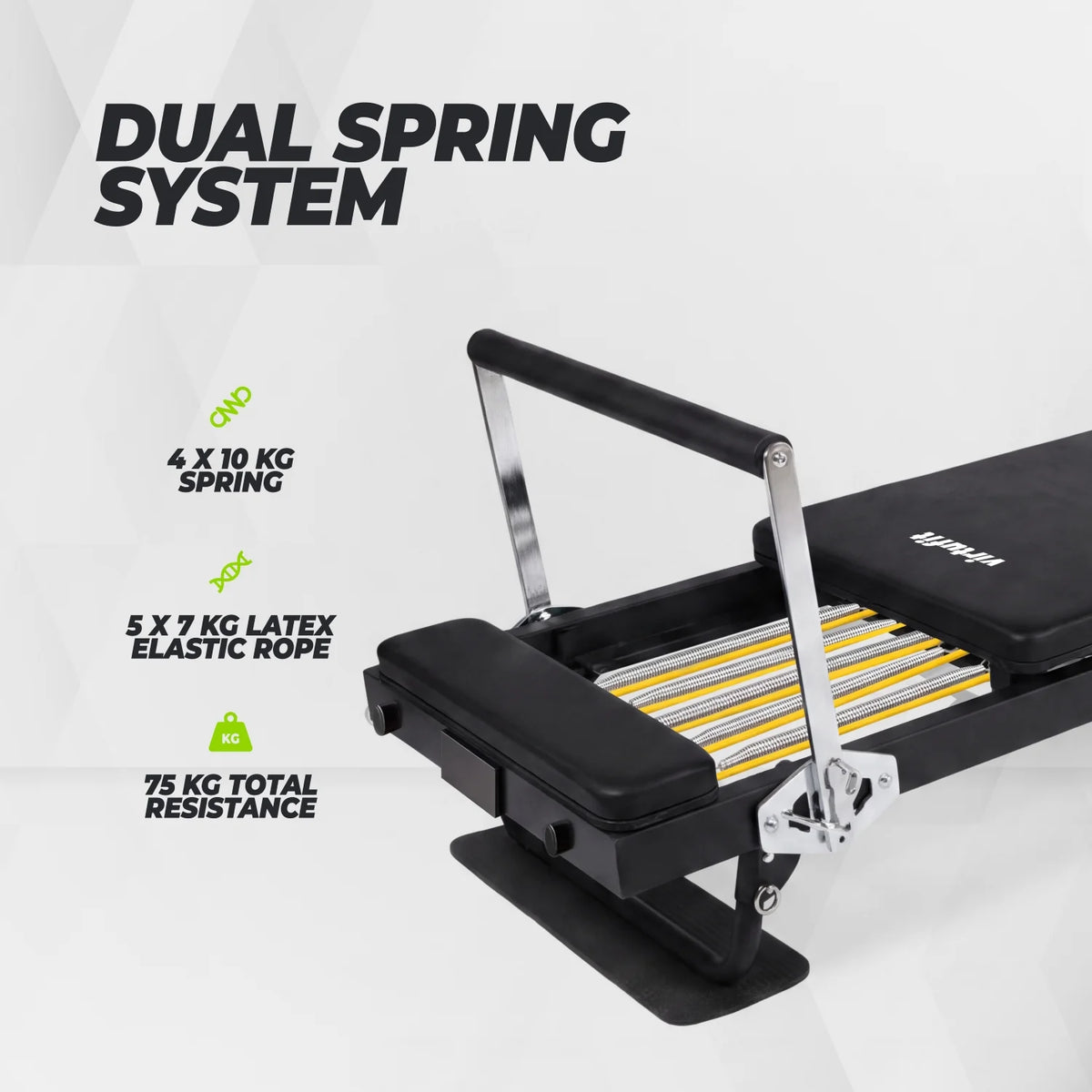 VirtuFit Foldbar Pilates Reformer
