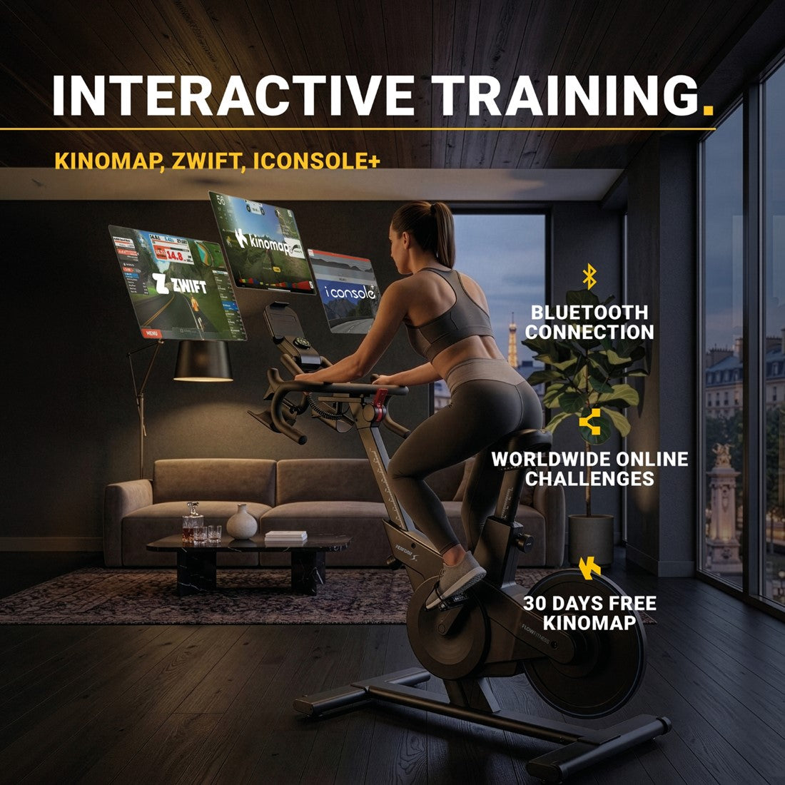Flow Fitness Perform S2i Spinningcykel