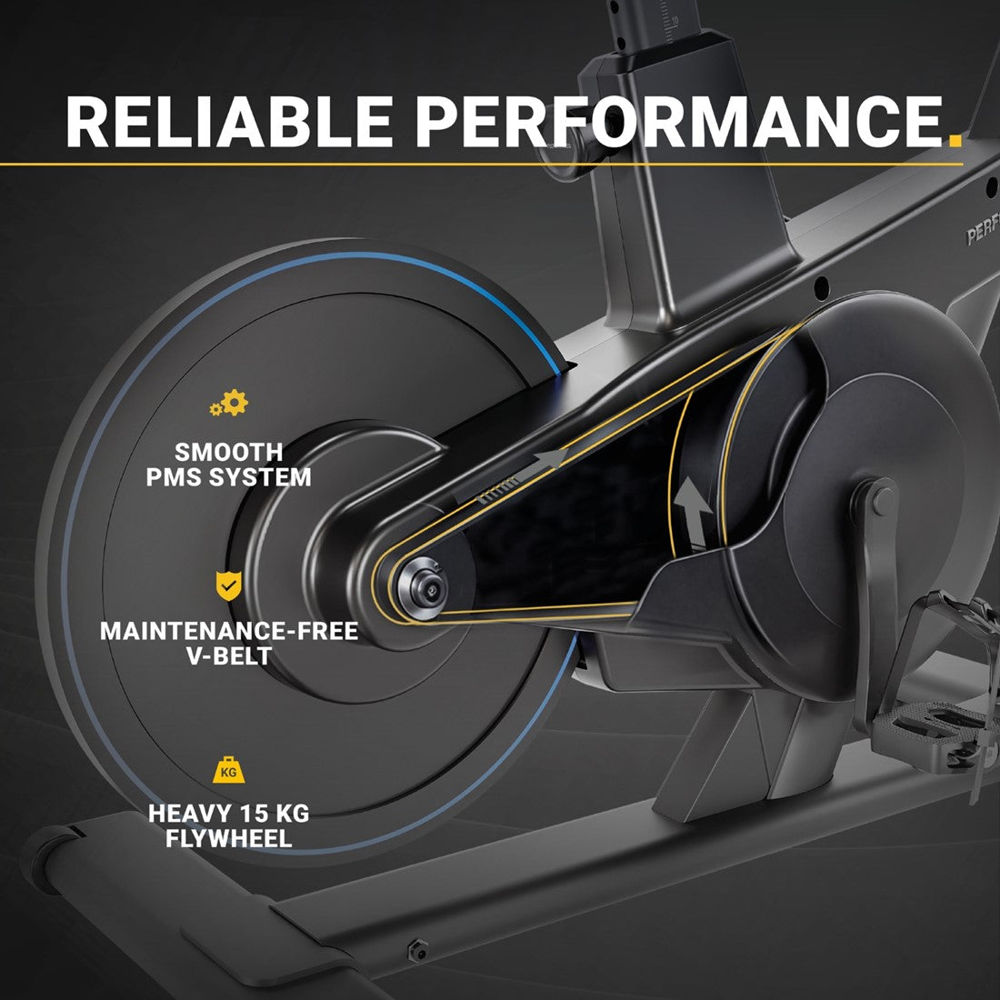 Flow Fitness Perform S2i Spinningcykel