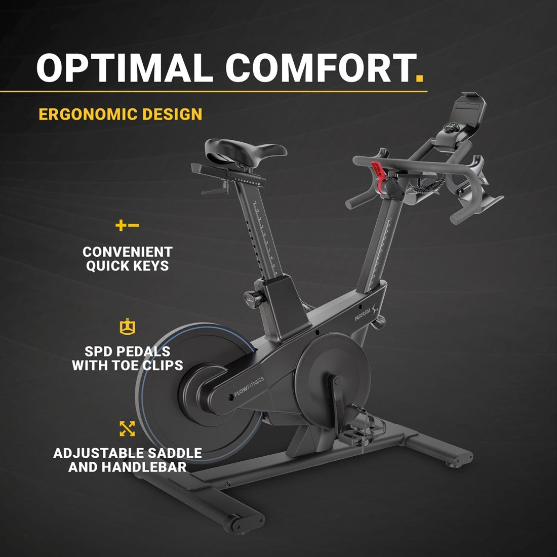 Flow Fitness Perform S2i Spinningcykel