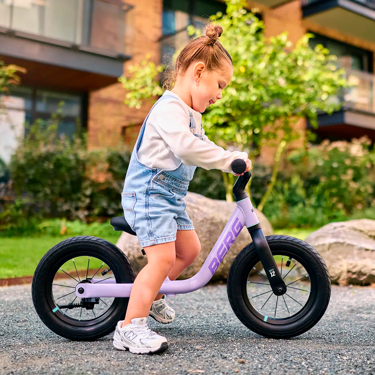 BERG MOOV 12 Lavender Purple Løbecykel