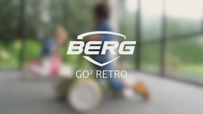 BERG GO² Retro Grøn Gåbil