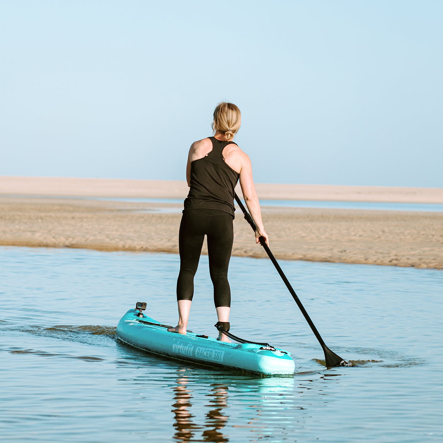 Virtufit SUP Board Racer 381 - Turquoise