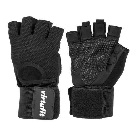 VirtuFit Fitness Gloves Pro with Wristwrap - M