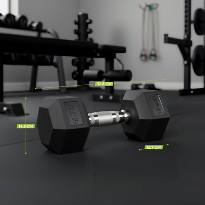 VirtuFit Hex Håndvægt 12,5 kg